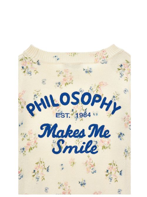 Maglia, bambina, logata. PHILOSOPHY | I9H615 8717029F